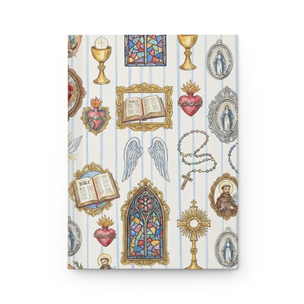 Catholic Devotional Icons Hardcover Journal | Prayer Notebook